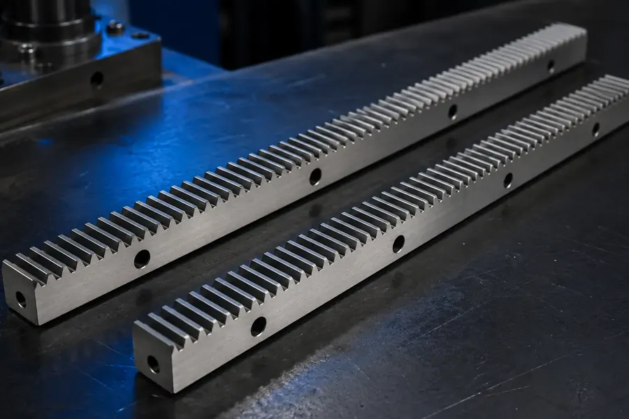 Verspaande metalen tandheugels