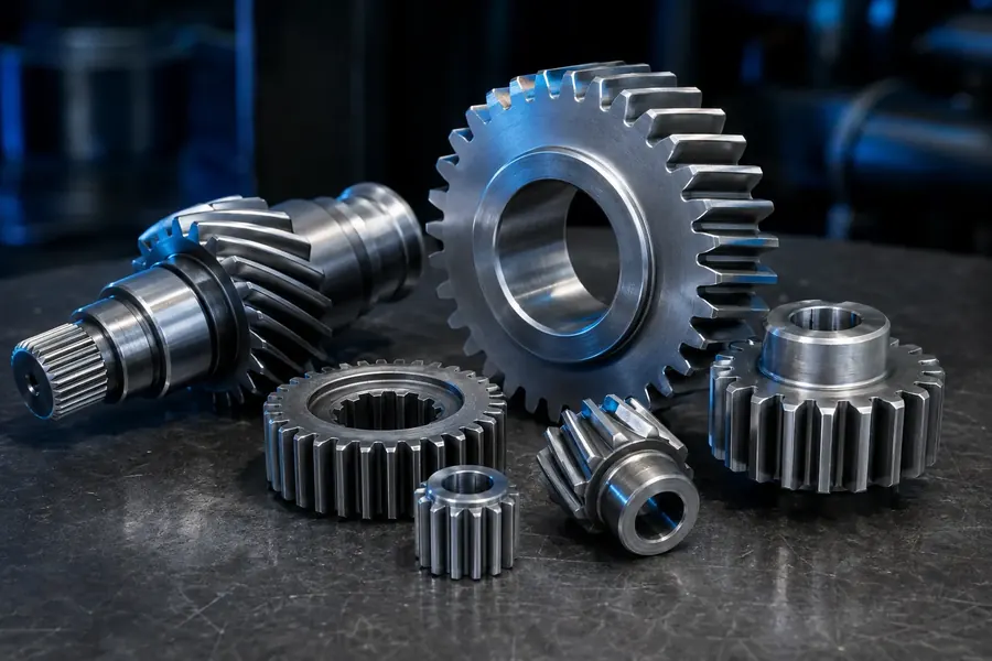 Metalen tandwielen en rondsels